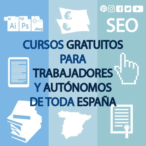 Accede a los cursos gratuitos para trabajadores y autónomos