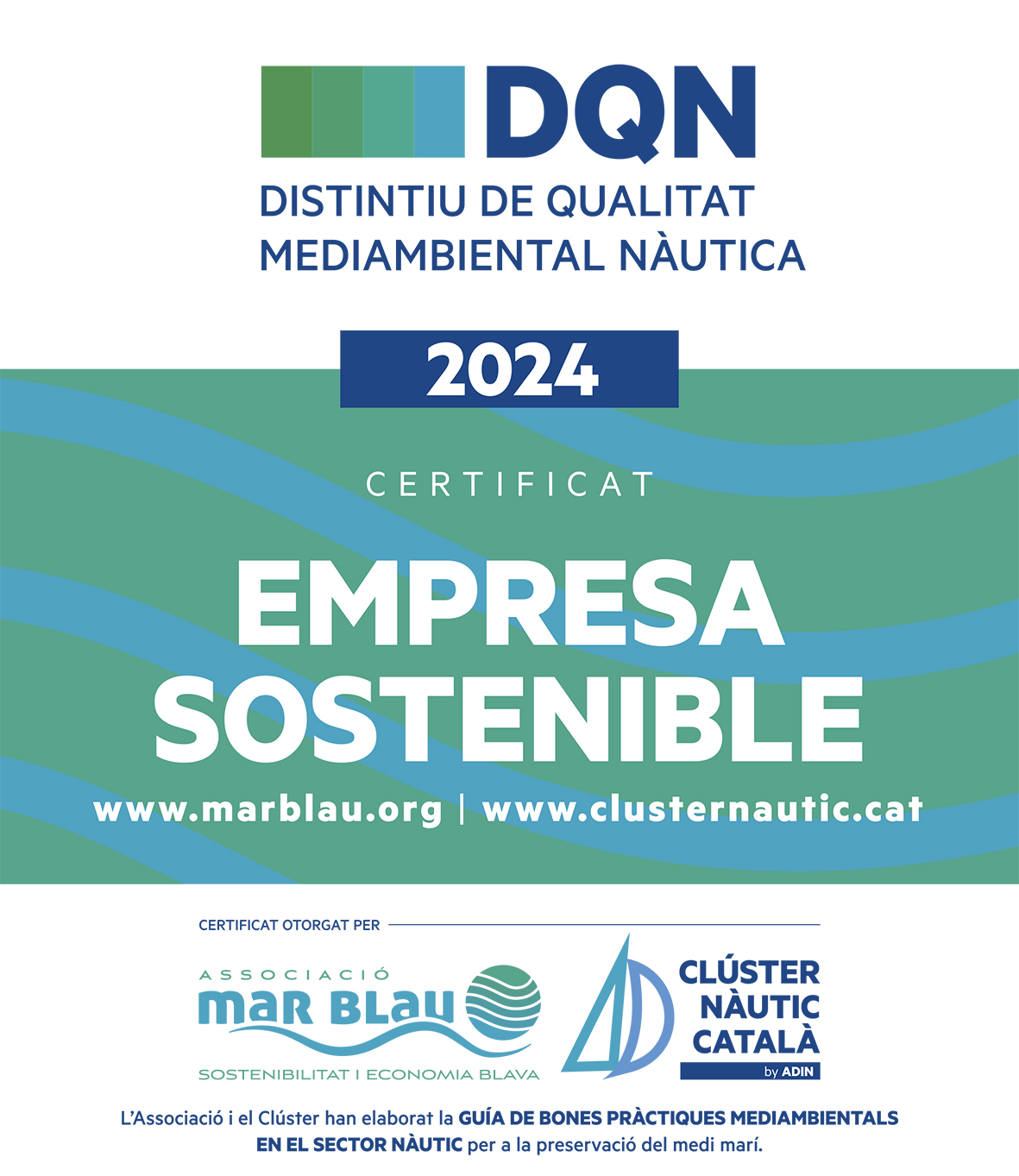 Certificat D´Empresa Sostenible Certificat D´Empresa Sostenible