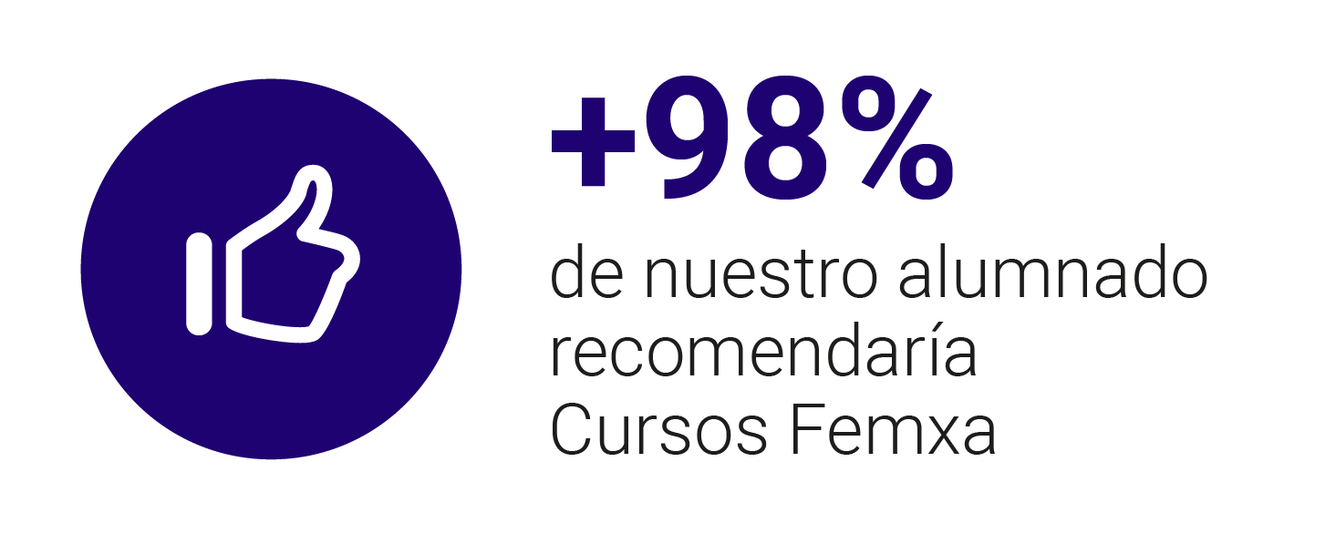 El 98% de nuestros alumnos nos recomiendan