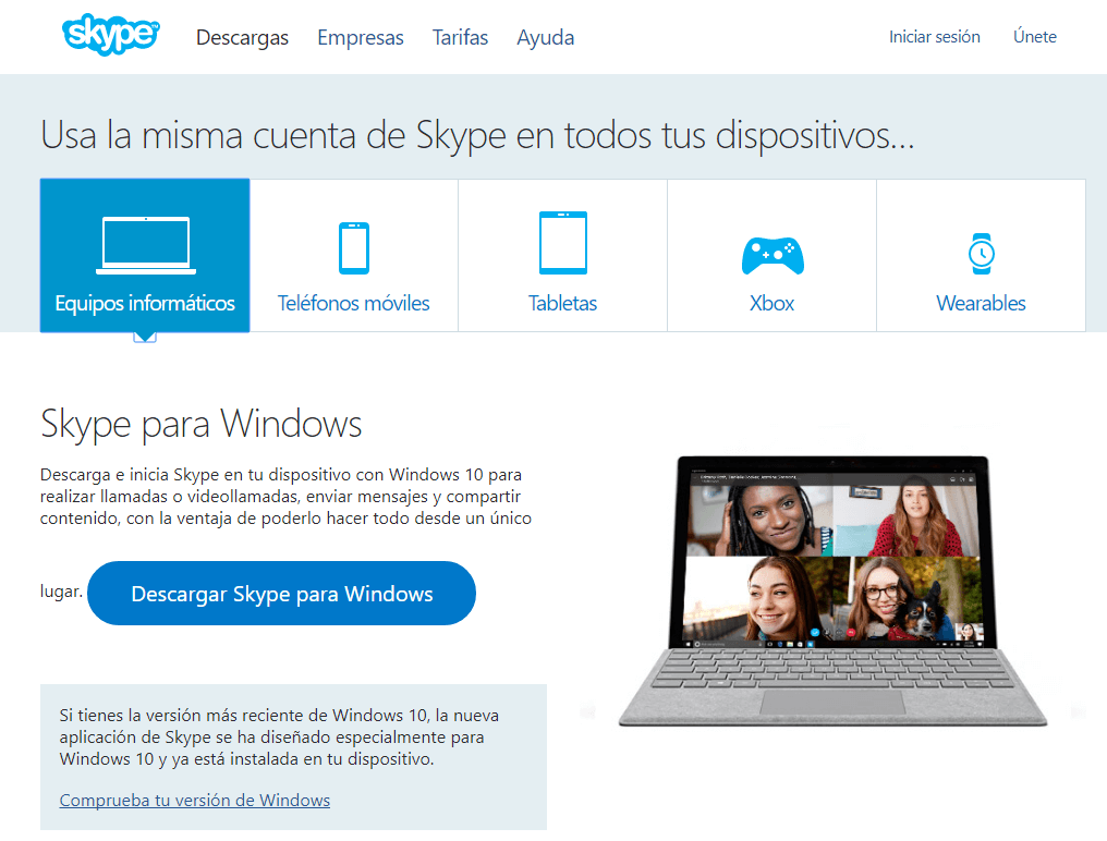 Descargar Skype