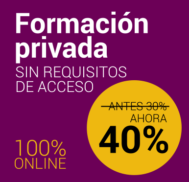 Cursos privados y cursos bonificados para trabajadores