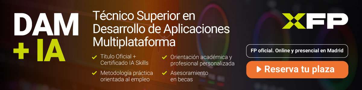 FP Grado superior en desarrollo de aplicaciones multiplataforma online