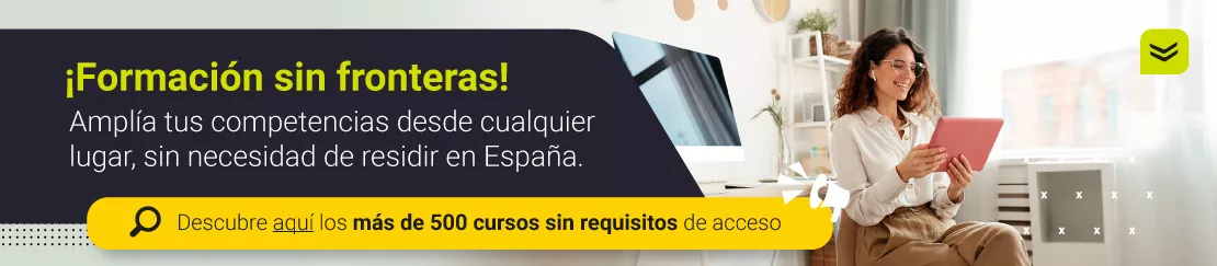Cursos online para extranjeros no residentes en España