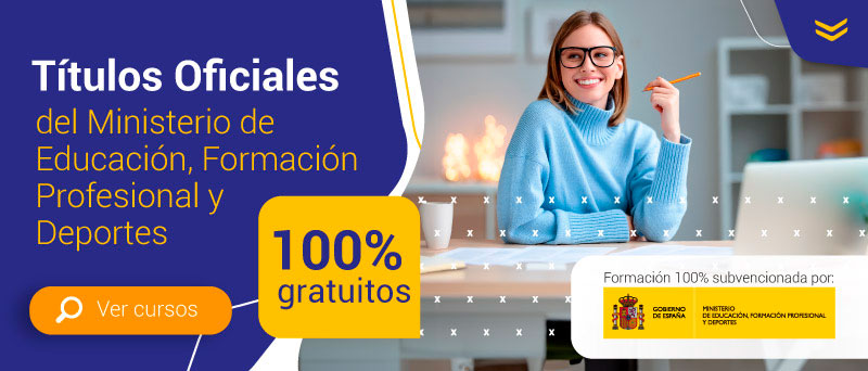 Títulos Oficiales del Ministerio de Educación, Formación Profesional y Deportes