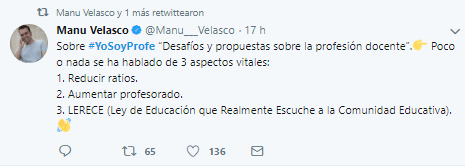 opinión Manu Velasco