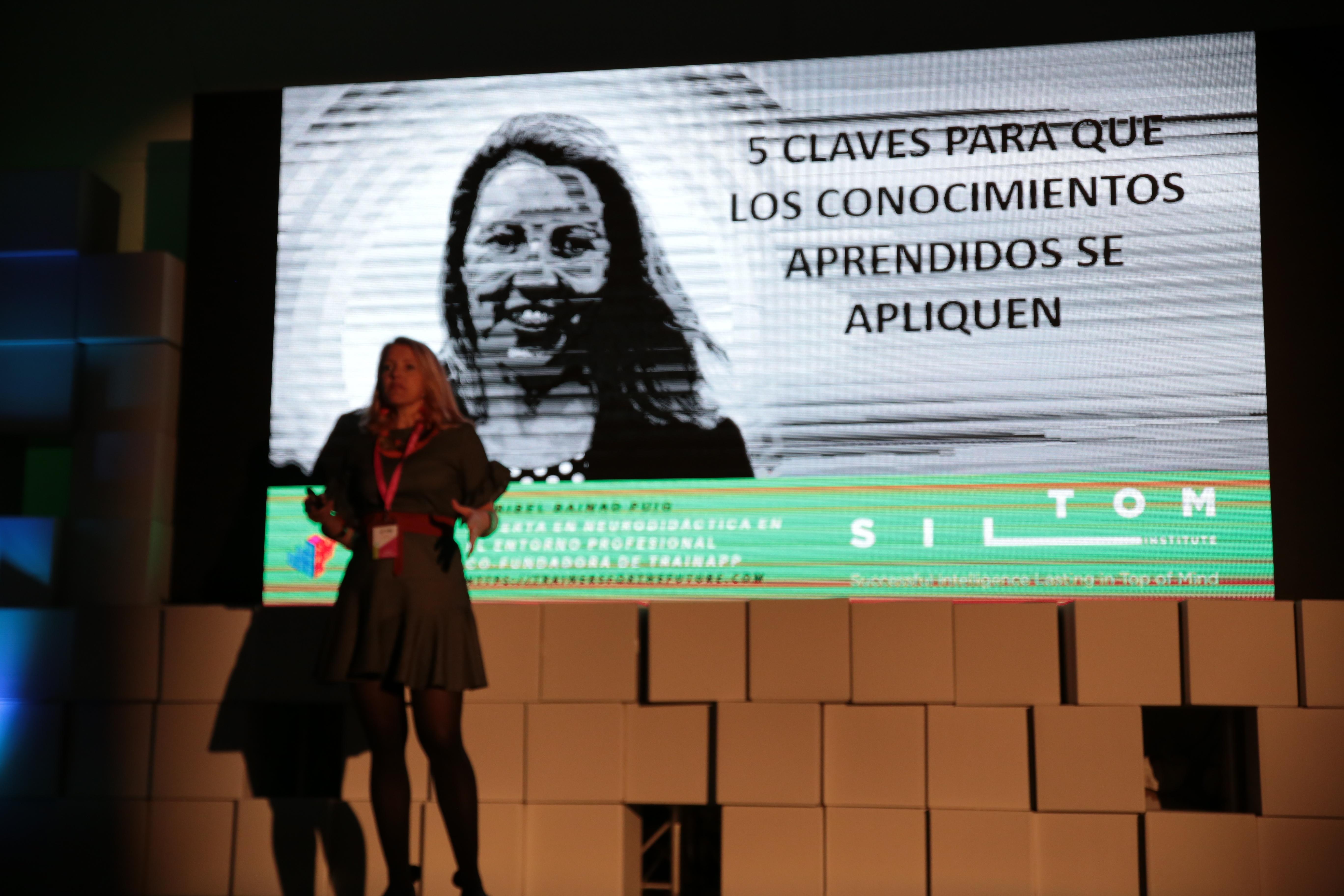 Ponencia de Maribel Bainad en Trainers for the future 2018