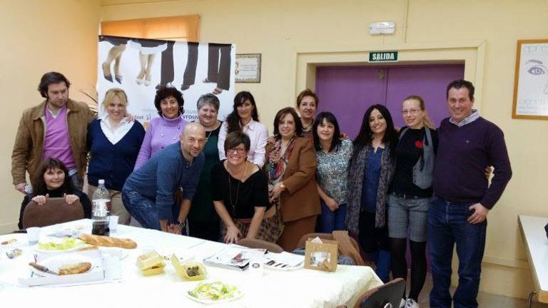 Reunión de asociados de la asociación de mujeres empresarias de Getafe