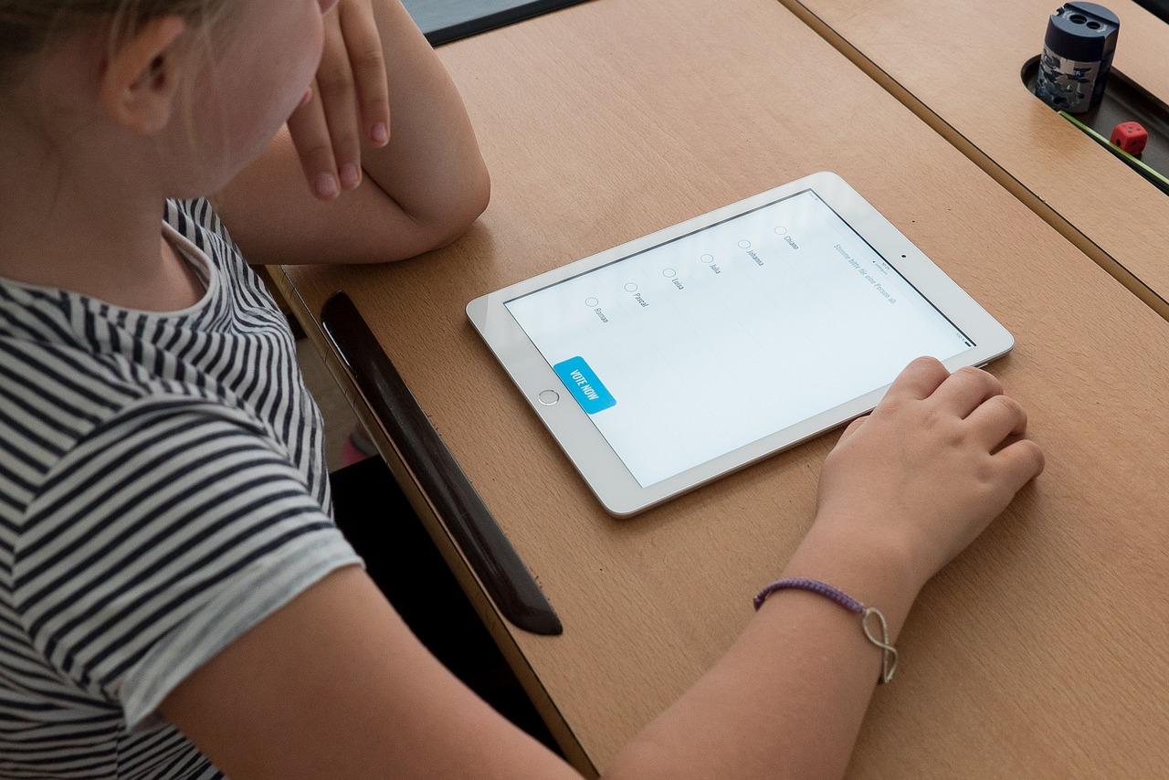 La tablet en el aula