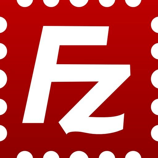 logotipo del programa ftp filezilla