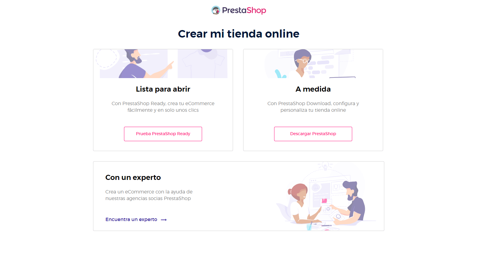 Plataforma Prestashop para crear una tienda online