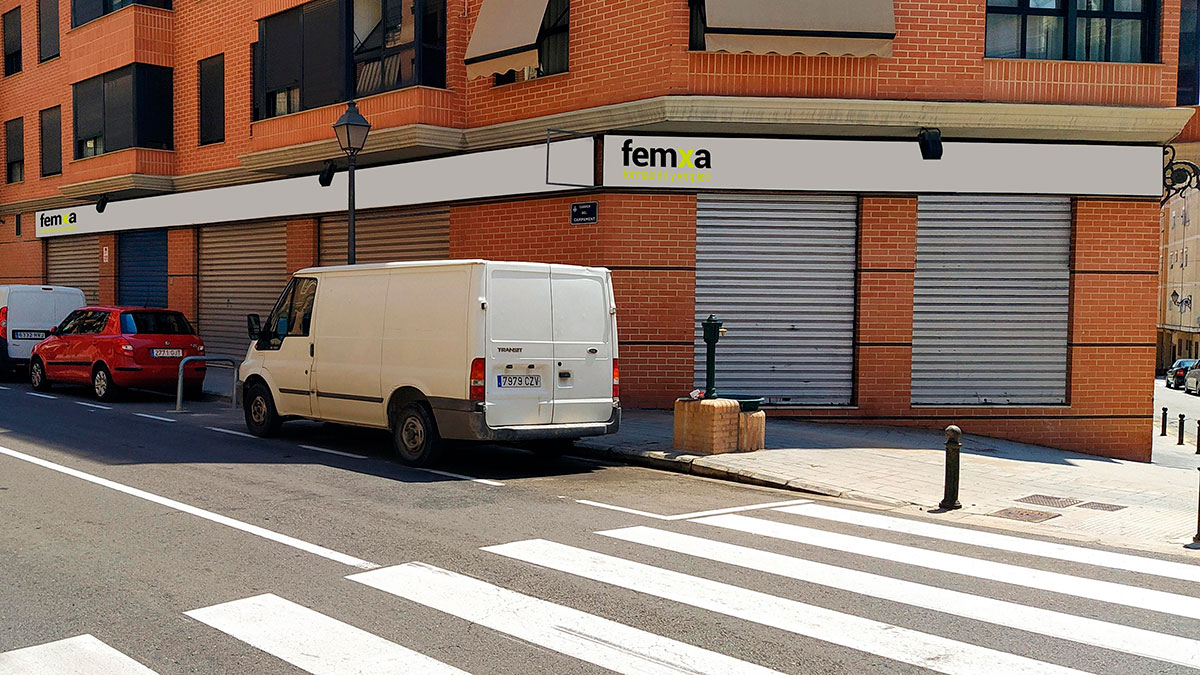 Fachada centro Femxa Bemimámet Fachada centro Femxa Benimámet