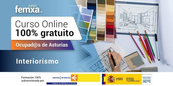 acceso a curso online gratuito de interiorismo