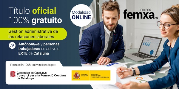 Curso online gratis de gestión administrativa de las relaciones laborales