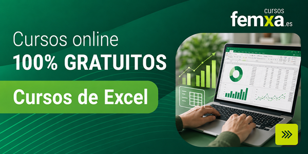 Cursos gratuitos de excel de Femxa en modalidad online y presencial