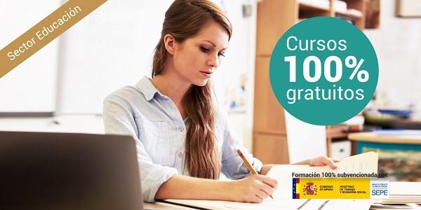 acceso a cursos gratuitos para el sector educación