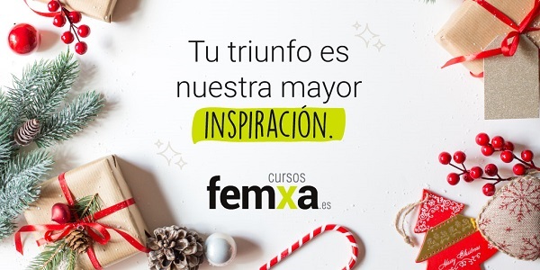 imagen navideña con el claim "tu triunfo es nuestra mayor inspiración"