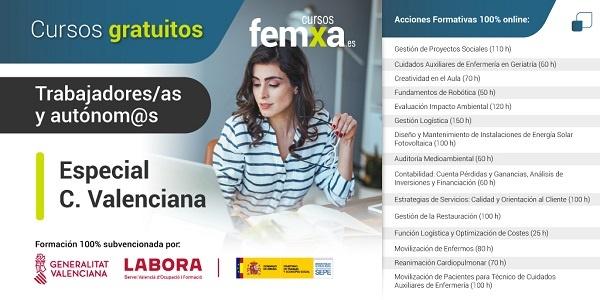 acceso a selección de cursos online