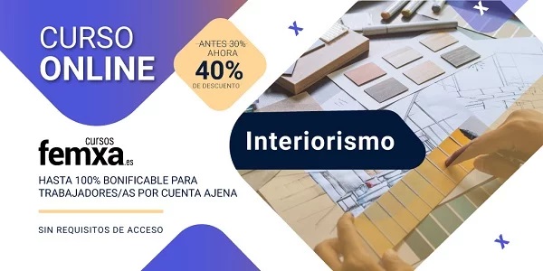 Información sobre curso de interiorismo