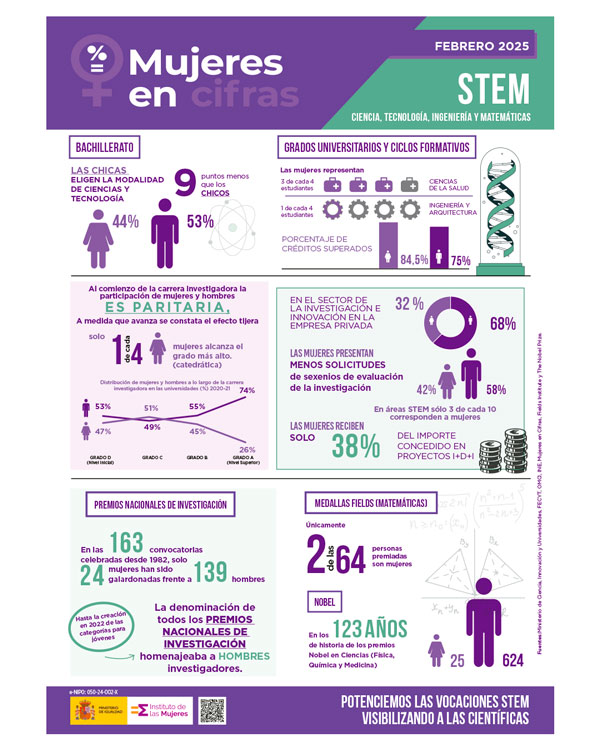 Infografía sobre brecha digital de género