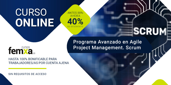 Diagramas que recuerdan un planificación en el cartel del curso de project management