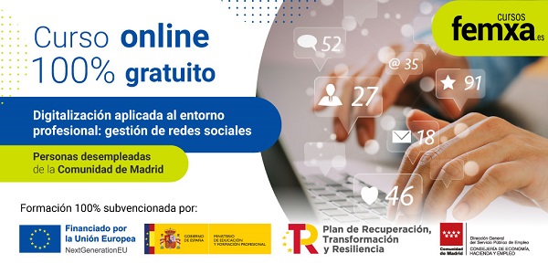 Cursos de gestión de redes sociales en Madrid