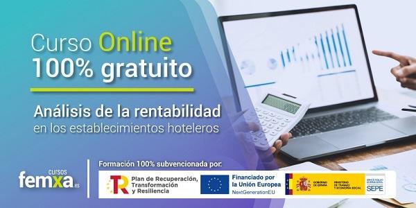 acceso al curso online gratuito sobre rentabilidad de establecimientos hoteleros