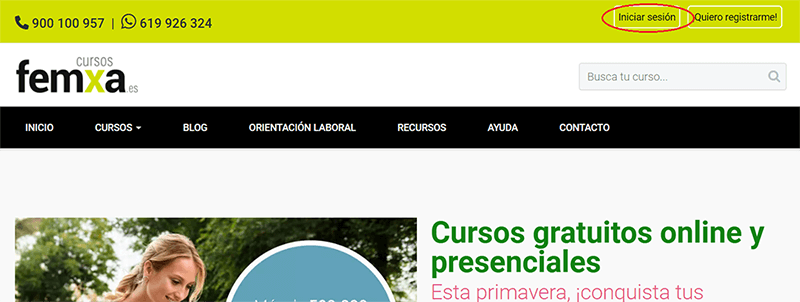 Iniciar sesión
