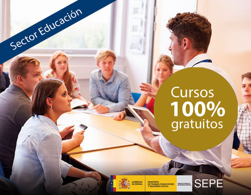 Cursos online gratuitos para trabajadores del Sector Educación