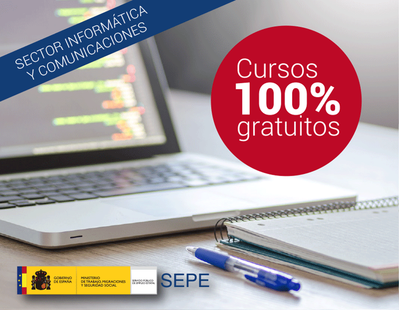 Cursos online gratuitos para el Sector Informática y Comunicaciones