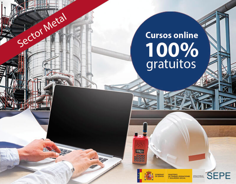Cursos online gratuitos para trabajadores de Metal