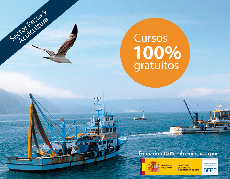 Cursos online para trabajadores y autónomos Cursos online gratuitos para trabajadores del Sector Pesca y Acuicultura