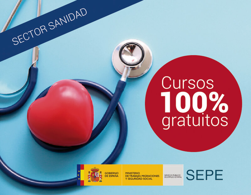 Cursos online gratuitos para trabajadores del Sector Sanidad