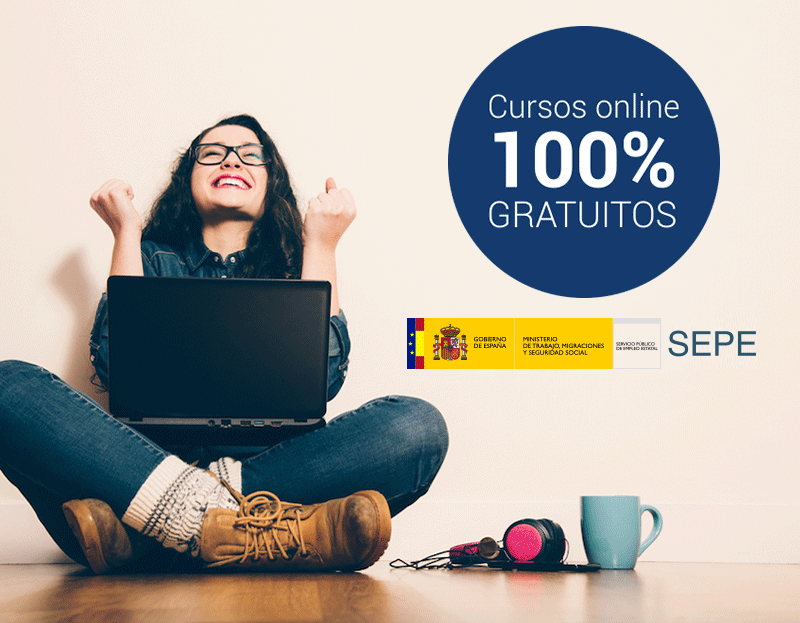 Cursos online gratuitos pra trabajadores, autónomos y desempleados
