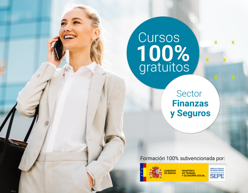 Cursos 100% gratuitos sector finanzas y seguros