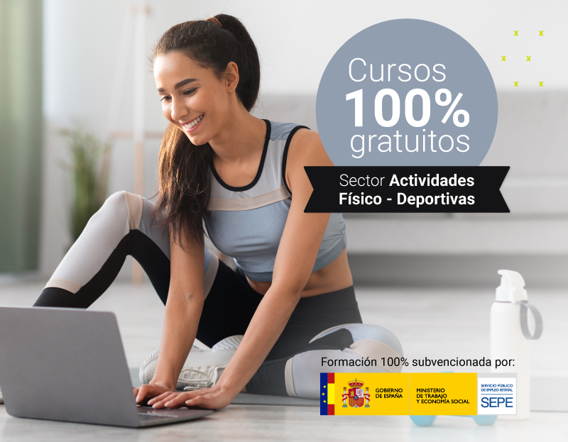 Cursos 100% gratuitos sector actividades físico-deportivas