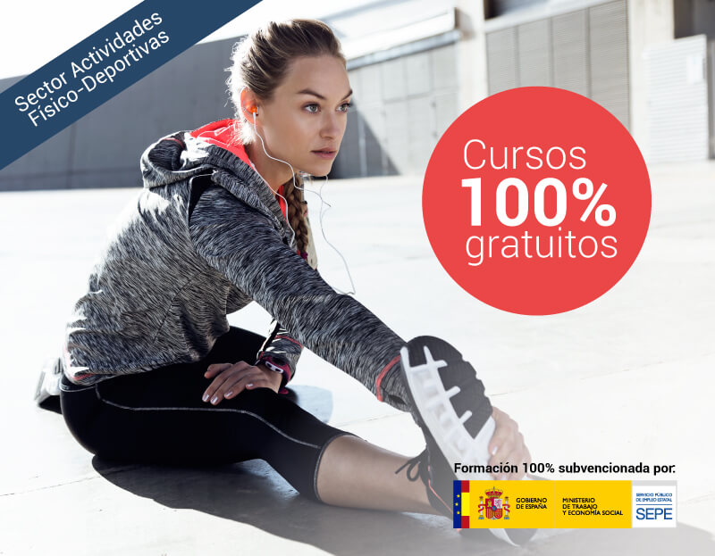 Cursos online para trabajadores y autónomos Cursos online gratuitos para trabajadores del Sector Actividades Físico-Deportivas