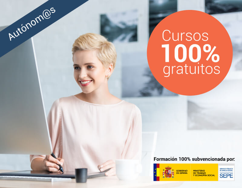 Cursos online para Autónomos Cursos online gratuitos para Autónomos de cualquier sector profesional