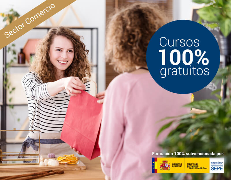 Cursos online para trabajadores y autónomos Cursos online gratuitos para trabajadores del Sector Comercio
