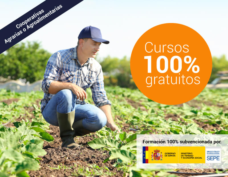 Cursos online para trabajadores y autónomos Cursos online gratuitos para trabajadores del Sector Agricultura, Ganadería y Forestal