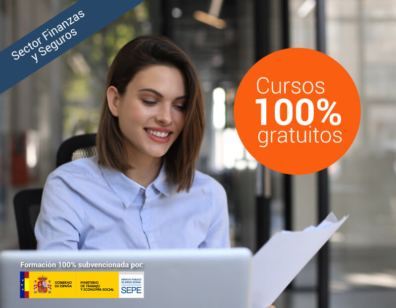 Cursos online para trabajadores y autónomos Cursos online gratuitos para trabajadores del Sector Finanzas y Seguros