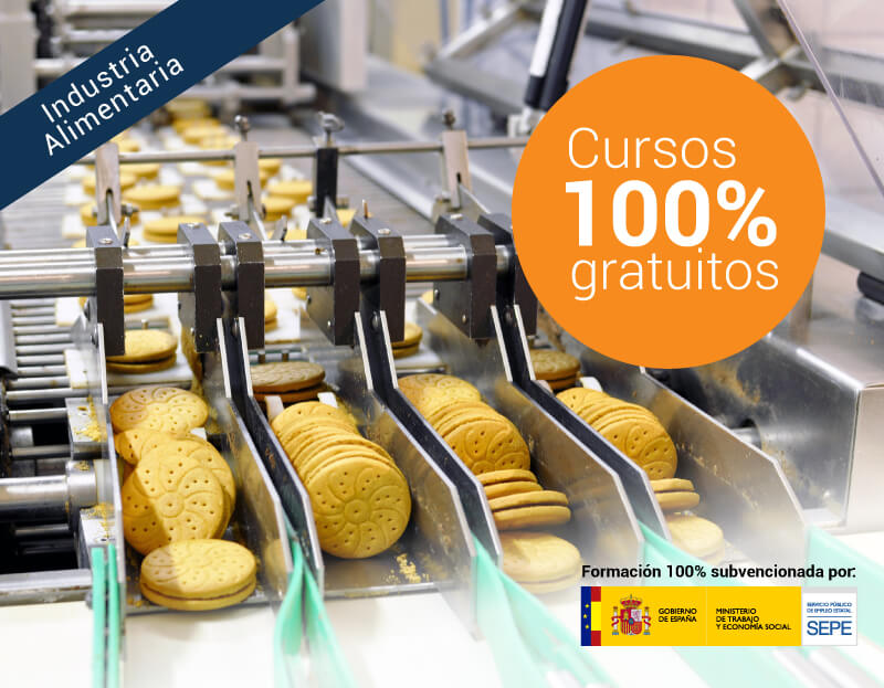 Cursos online para trabajadores y autónomos Cursos online gratuitos para trabajadores del Sector Industria Alimentaria