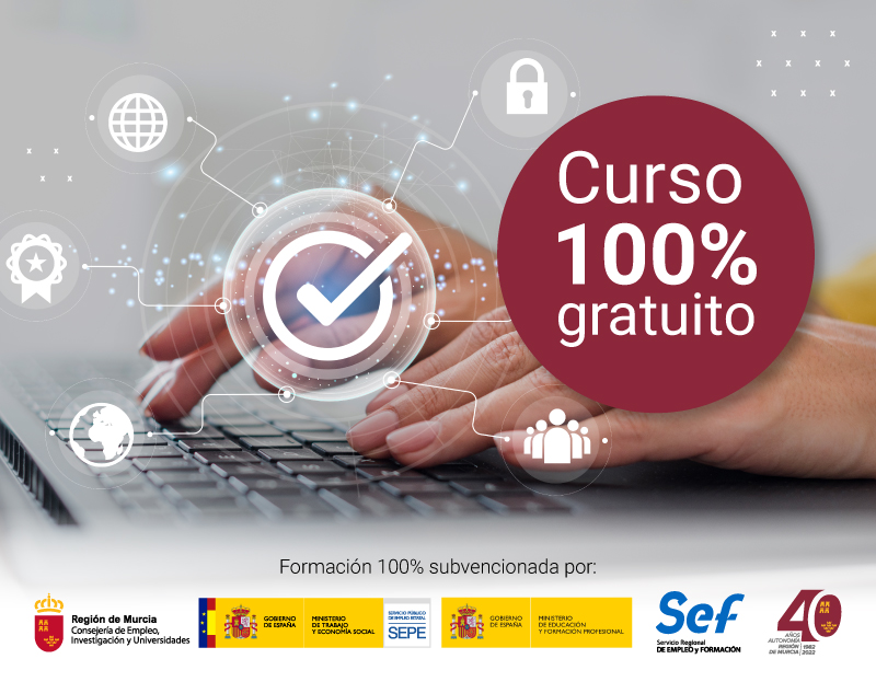 Cursos gratuitos para trabajadores y autónomos de Murcia Cursos gratuitos para trabajadores y autónomos de Murcia
