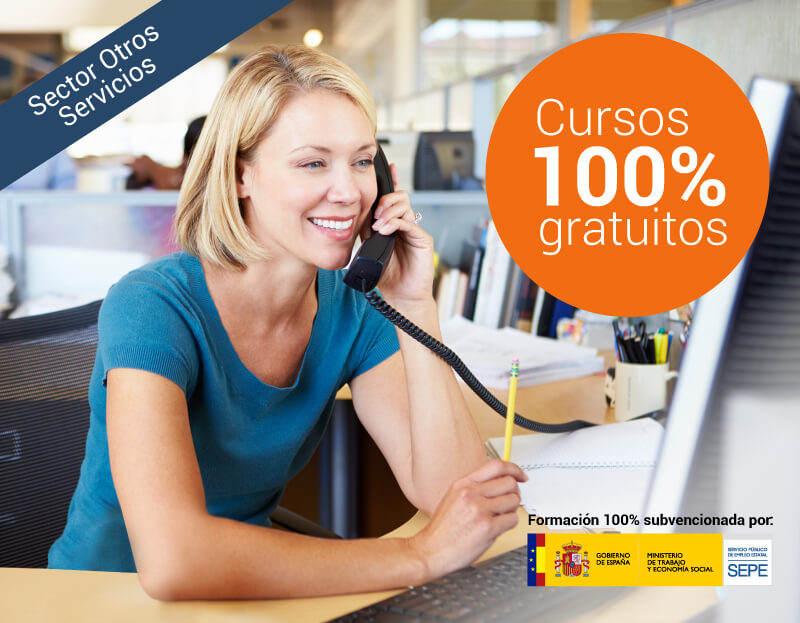 Cursos online para trabajadores y autónomos Cursos online gratuitos para trabajadores del Sector Otros Servicios