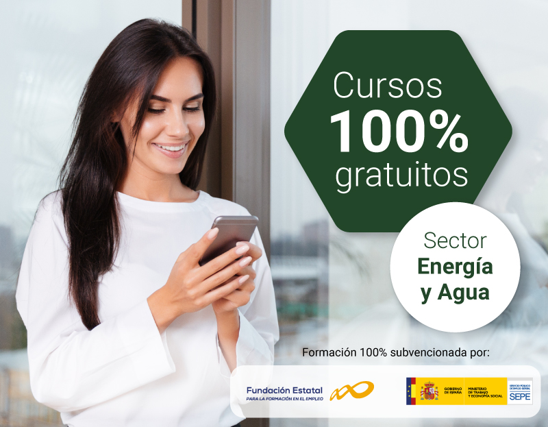 Cursos 100% gratuitos sector energía y agua Cursos 100% gratuitos sector energía y agua