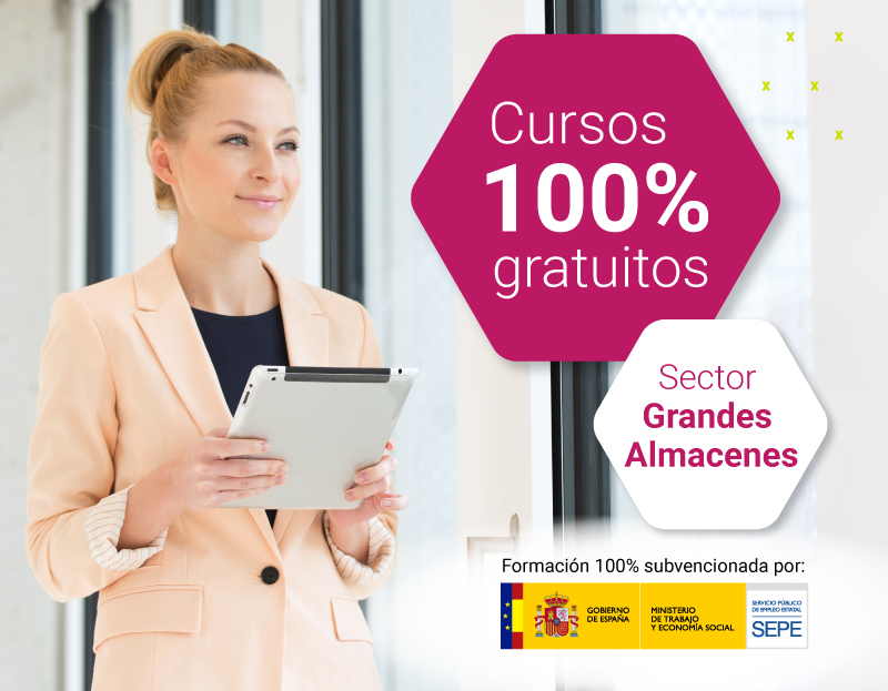 Cursos 100% gratuitos sector grandes almacenes Cursos 100% gratuitos sector grandes almacenes
