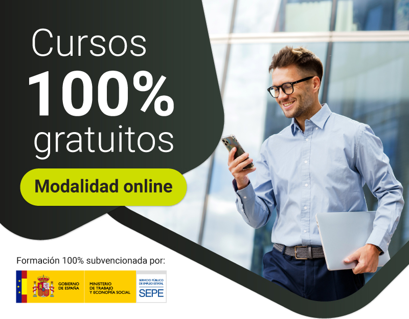Cursos 100% gratuitos para todos los sectores profesionales