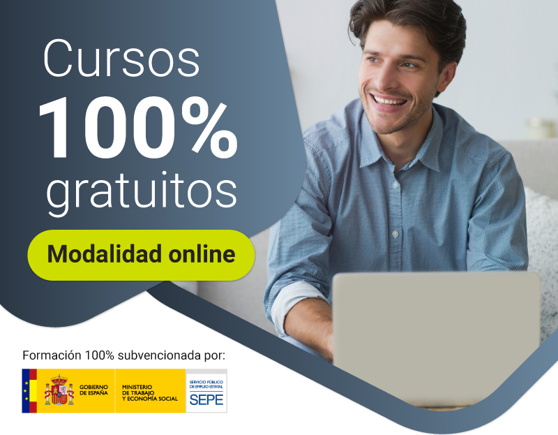 Cursos 100% gratuitos para todos los sectores profesionales