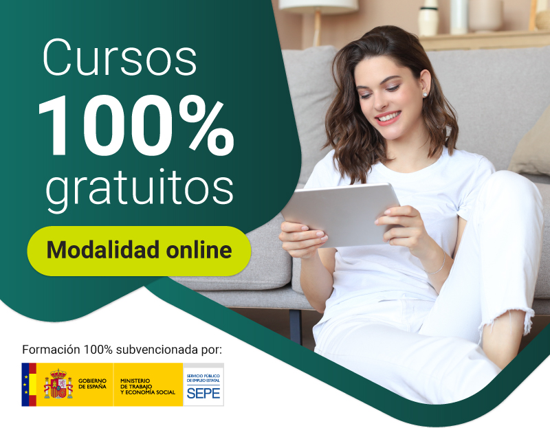 Cursos 100% gratuitos para todos los sectores profesionales
