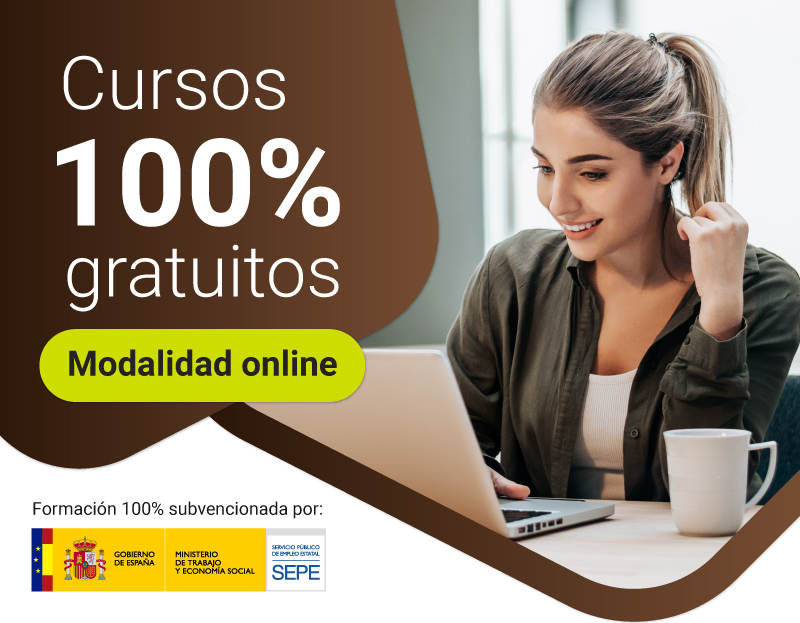 Cursos 100% gratuitos para todos los sectores profesionales