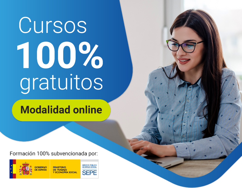 Cursos 100% gratuitos para todos los sectores profesionales